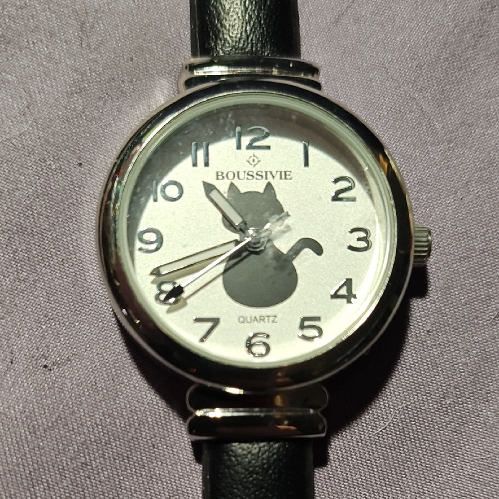 Boussivie Cat Design Quartz Watch